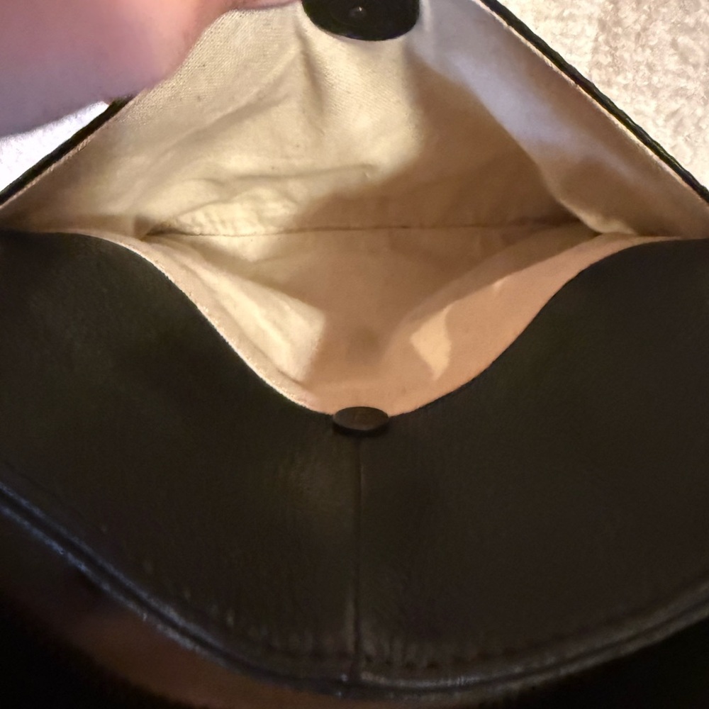 Frye Black Leather Crossbody with Tassels - Picture 9 of 9